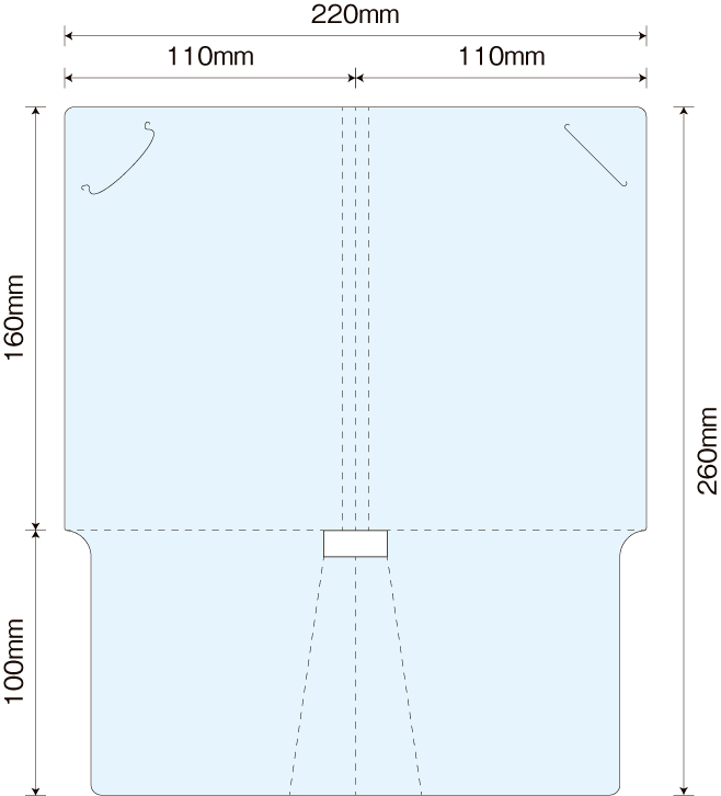 ハズシマスクケース展開図